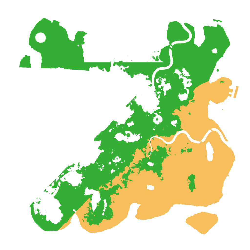 Biome Rust Map: Procedural Map, Size: 4250, Seed: 1385981286