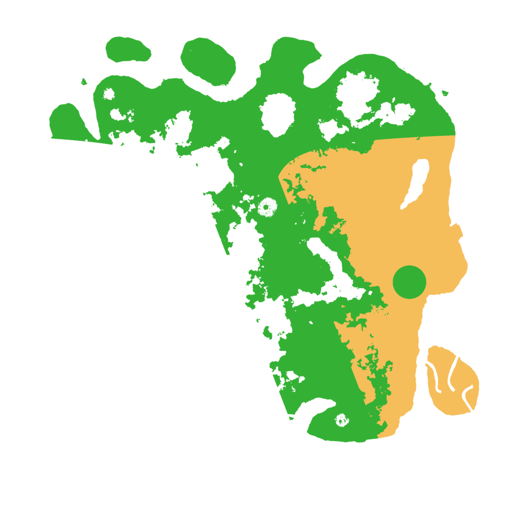 Biome Rust Map: Procedural Map, Size: 4000, Seed: 1983519966