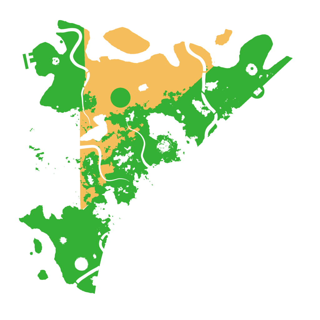Biome Rust Map: Procedural Map, Size: 4250, Seed: 926652223