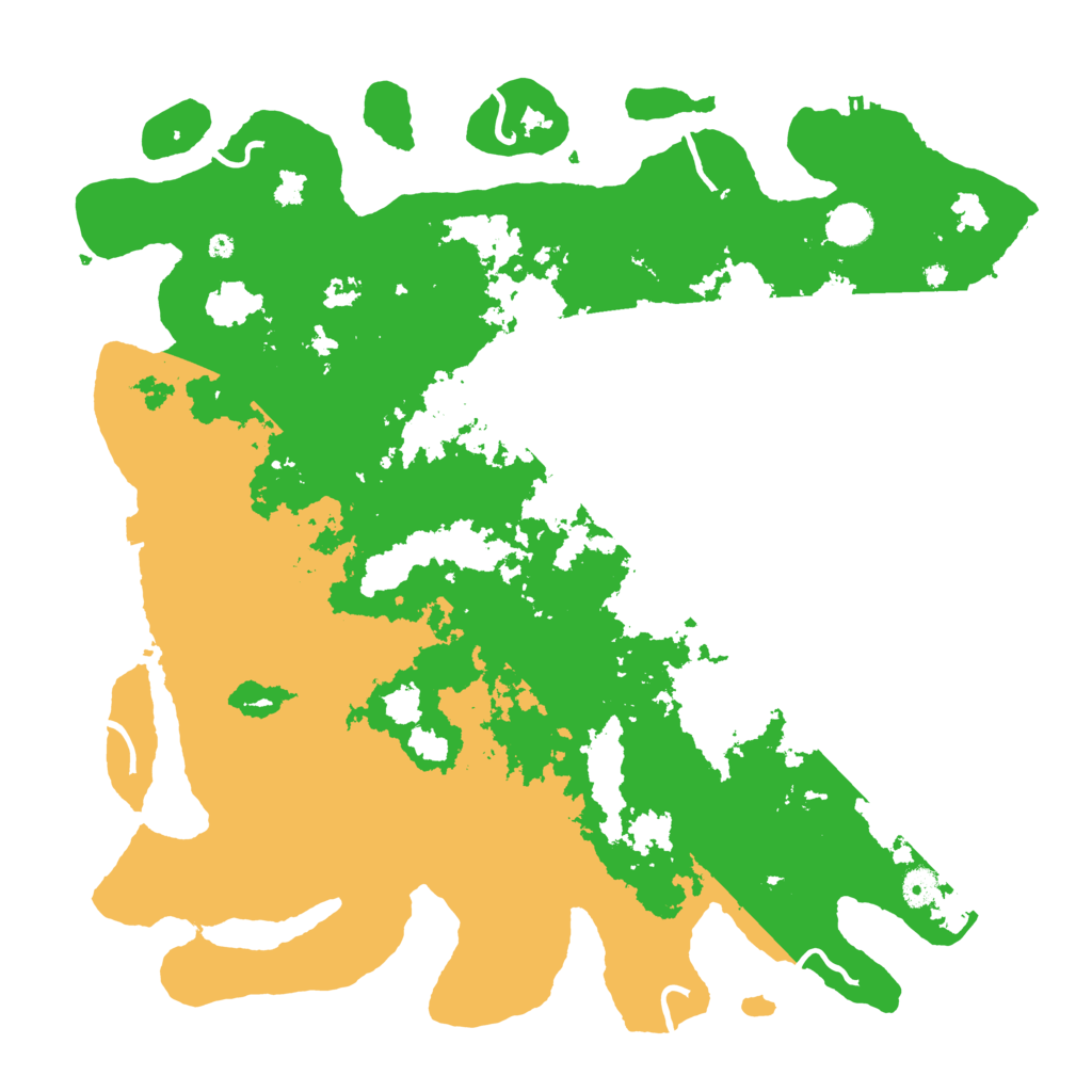 Biome Rust Map: Procedural Map, Size: 4500, Seed: 828389198