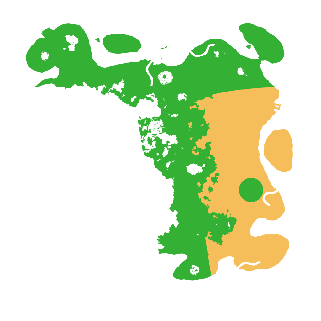 Biome Rust Map: Procedural Map, Size: 3500, Seed: 1044735739