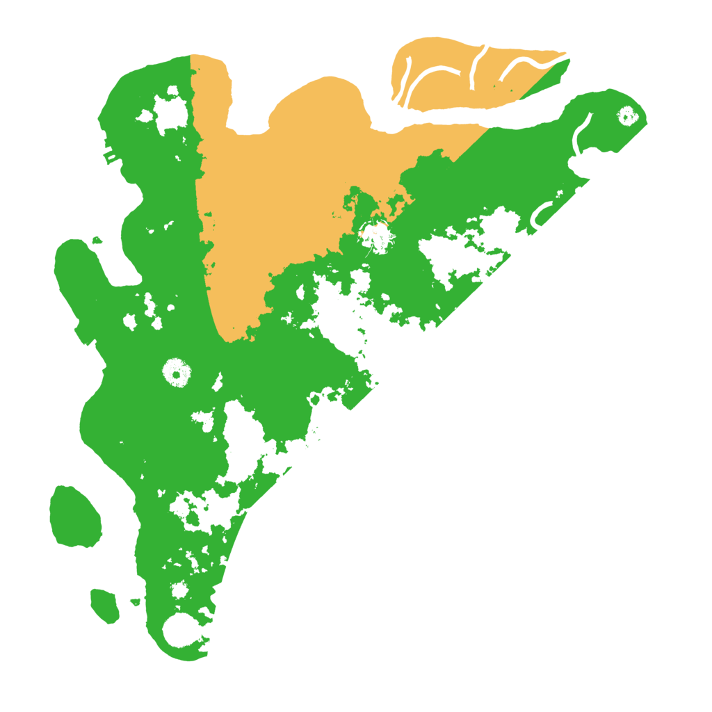 Biome Rust Map: Procedural Map, Size: 3850, Seed: 8499472