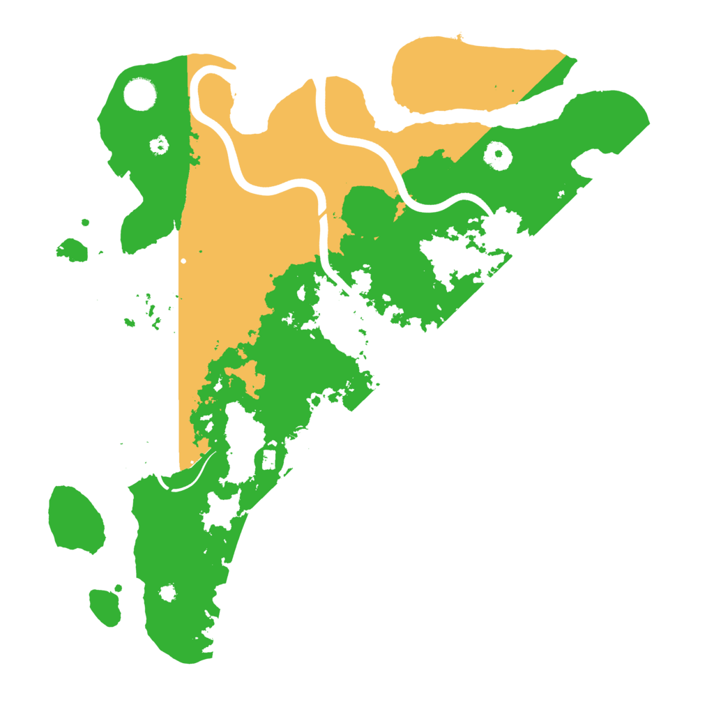 Biome Rust Map: Procedural Map, Size: 3850, Seed: 8499472