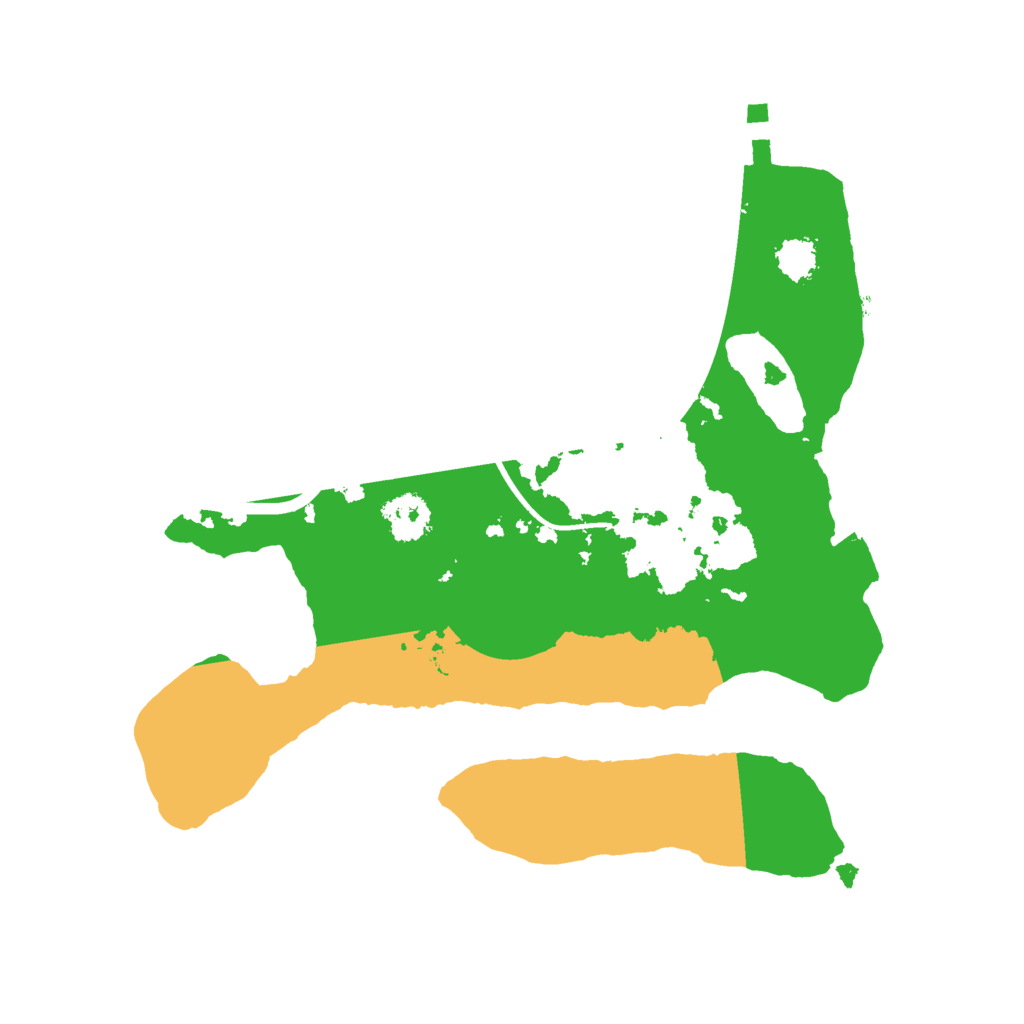 Biome Rust Map: Procedural Map, Size: 2250, Seed: 1355885936