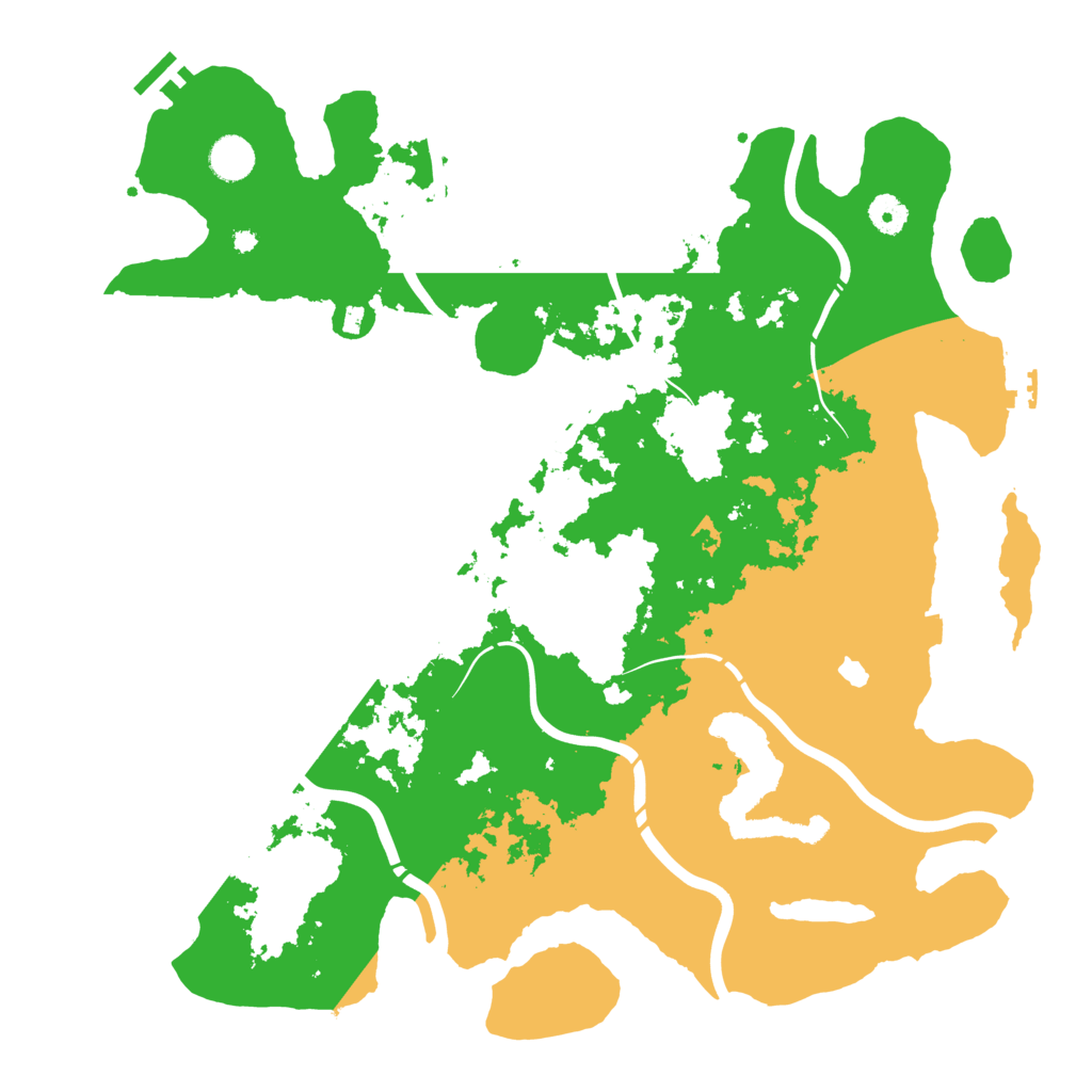 Biome Rust Map: Procedural Map, Size: 4250, Seed: 190956772