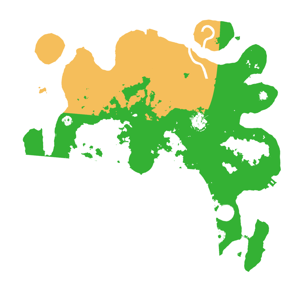 Biome Rust Map: Procedural Map, Size: 3200, Seed: 1636734438