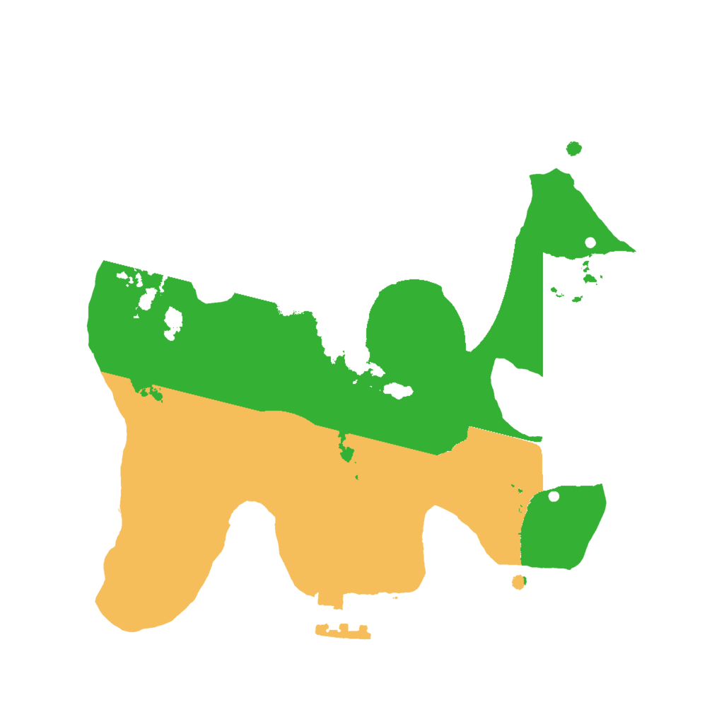 Biome Rust Map: Procedural Map, Size: 2000, Seed: 832000746