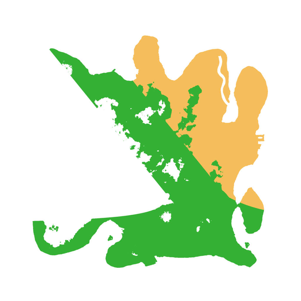 Biome Rust Map: Procedural Map, Size: 2750, Seed: 178923