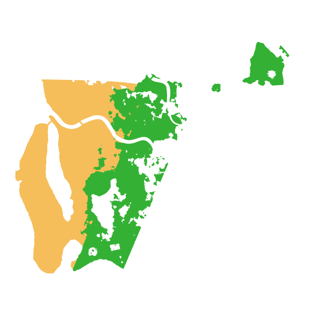 Biome Rust Map: Procedural Map, Size: 3500, Seed: 1565302929