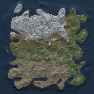 Thumbnail Rust Map: Procedural Map, Size: 4250, Seed: 1289663603, 19 Monuments