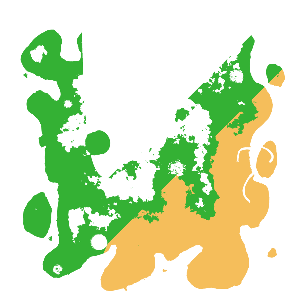 Biome Rust Map: Procedural Map, Size: 3500, Seed: 418746631