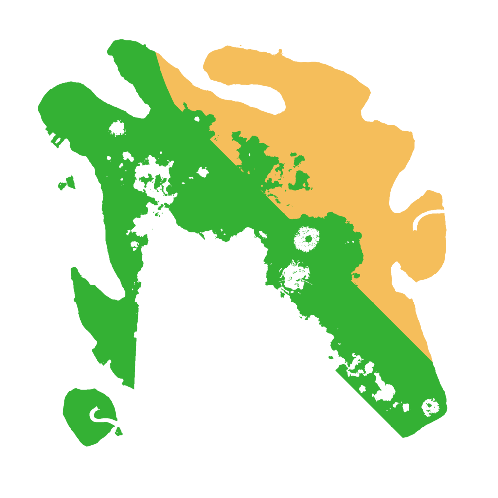 Biome Rust Map: Procedural Map, Size: 3000, Seed: 1420323954