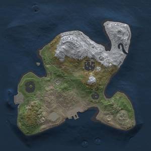 Thumbnail Rust Map: Procedural Map, Size: 2000, Seed: 675842599, 6 Monuments