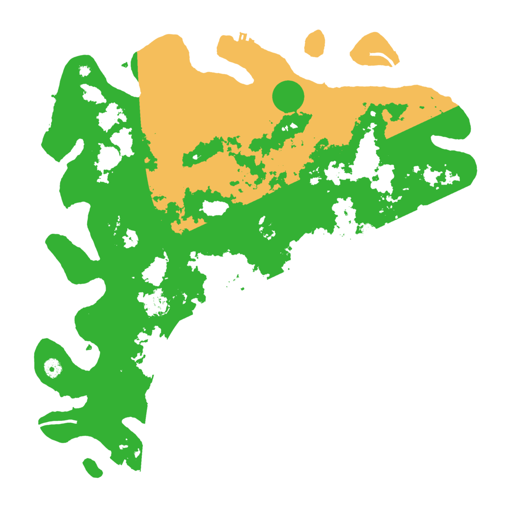 Biome Rust Map: Procedural Map, Size: 4250, Seed: 12431988