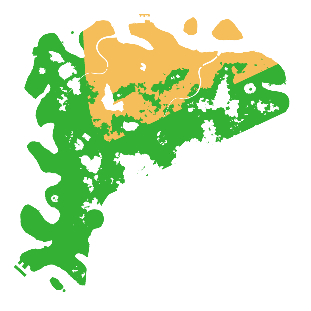 Biome Rust Map: Procedural Map, Size: 4250, Seed: 12431988