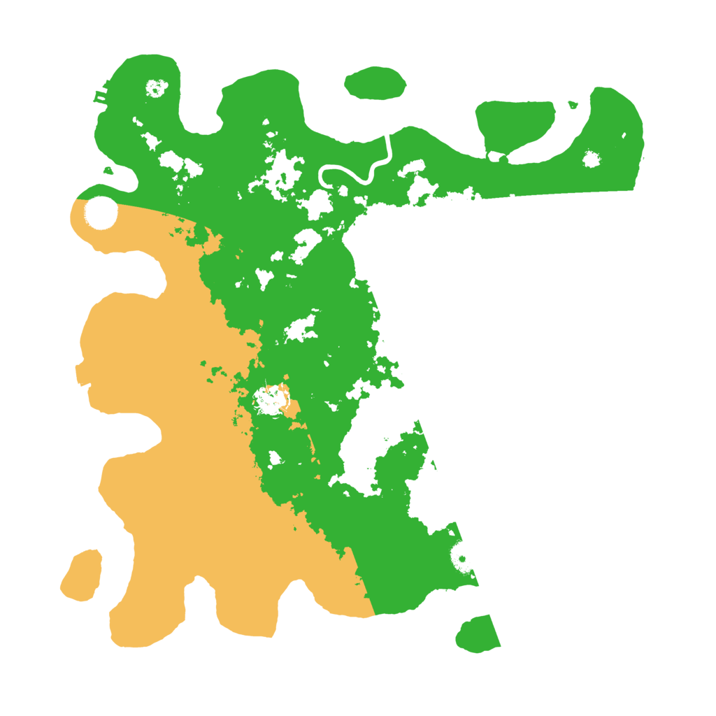 Biome Rust Map: Procedural Map, Size: 3850, Seed: 1163815666