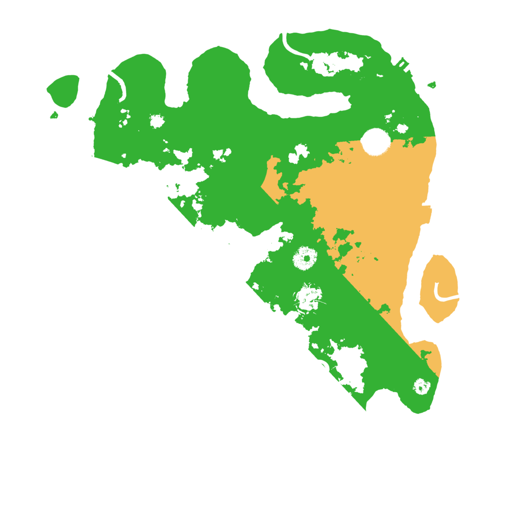 Biome Rust Map: Procedural Map, Size: 3250, Seed: 2118880214