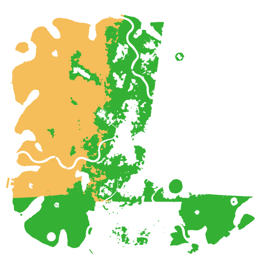 Biome Rust Map: Procedural Map, Size: 5300, Seed: 218619734