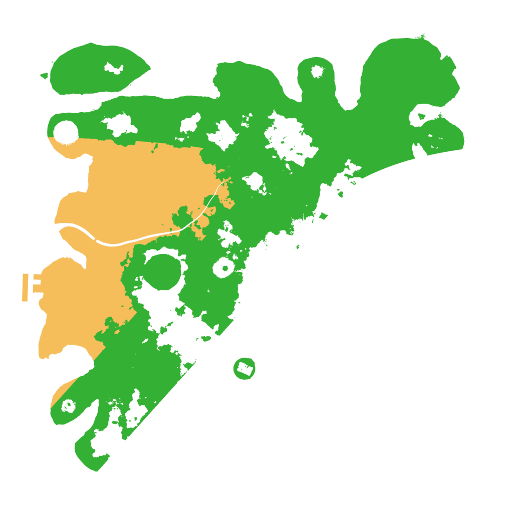 Biome Rust Map: Procedural Map, Size: 3750, Seed: 422130