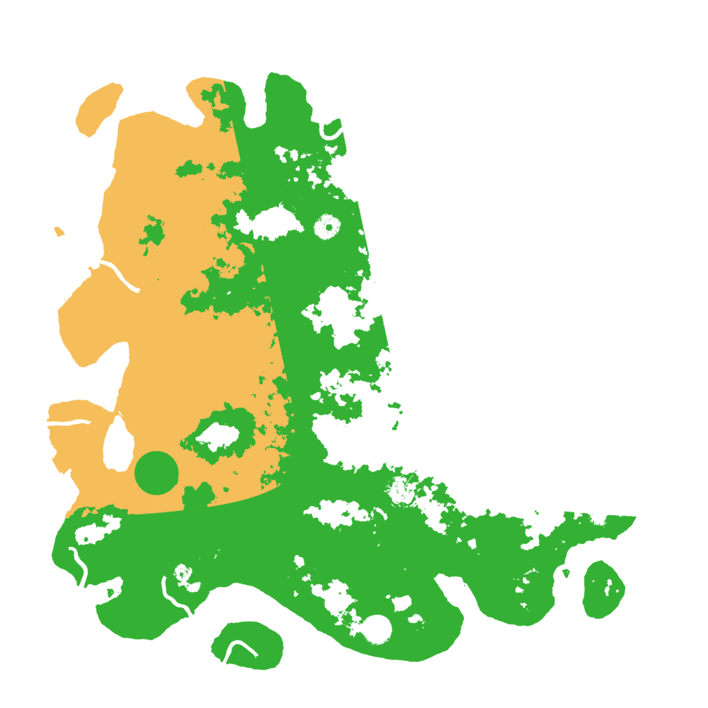 Biome Rust Map: Procedural Map, Size: 4250, Seed: 525338559