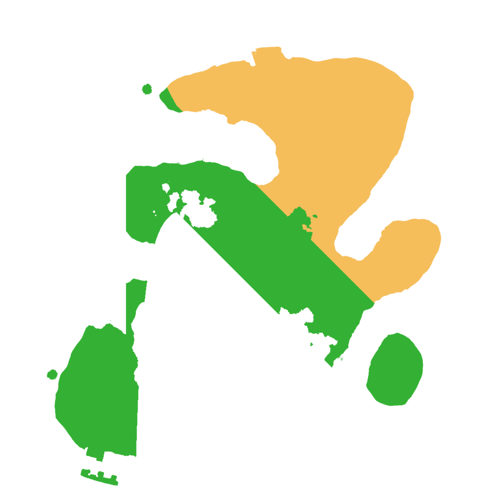 Biome Rust Map: Procedural Map, Size: 2000, Seed: 329176620