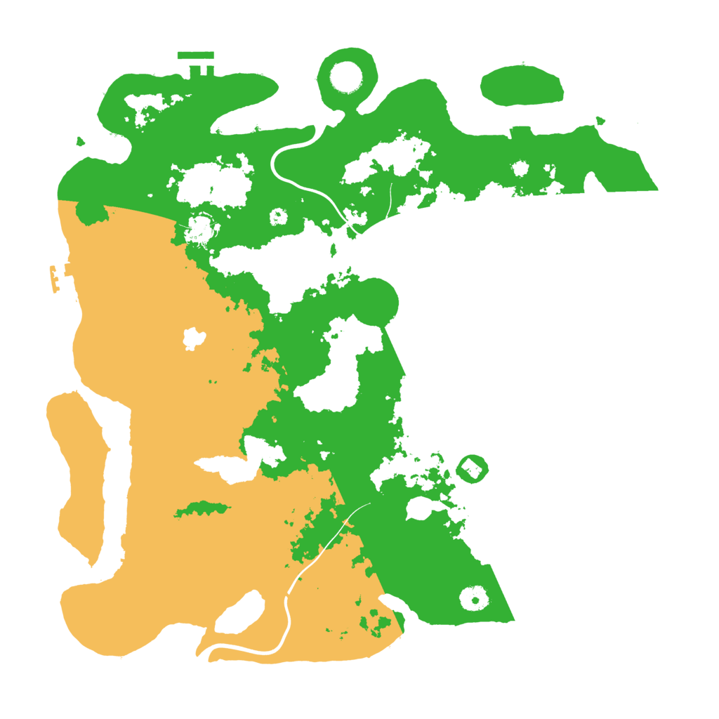 Biome Rust Map: Procedural Map, Size: 4000, Seed: 1938416945