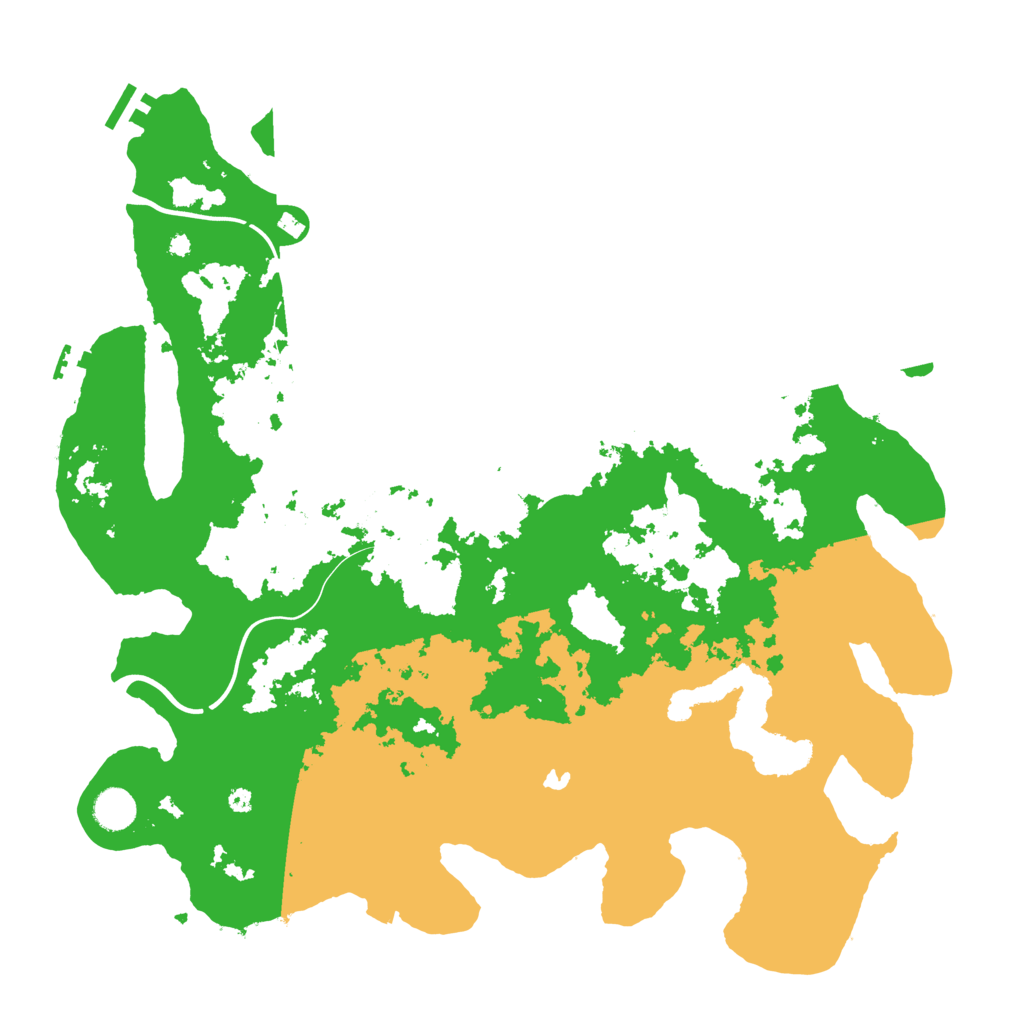 Biome Rust Map: Procedural Map, Size: 4250, Seed: 1304925365