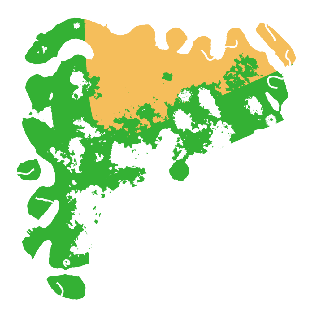 Biome Rust Map: Procedural Map, Size: 4500, Seed: 449240757