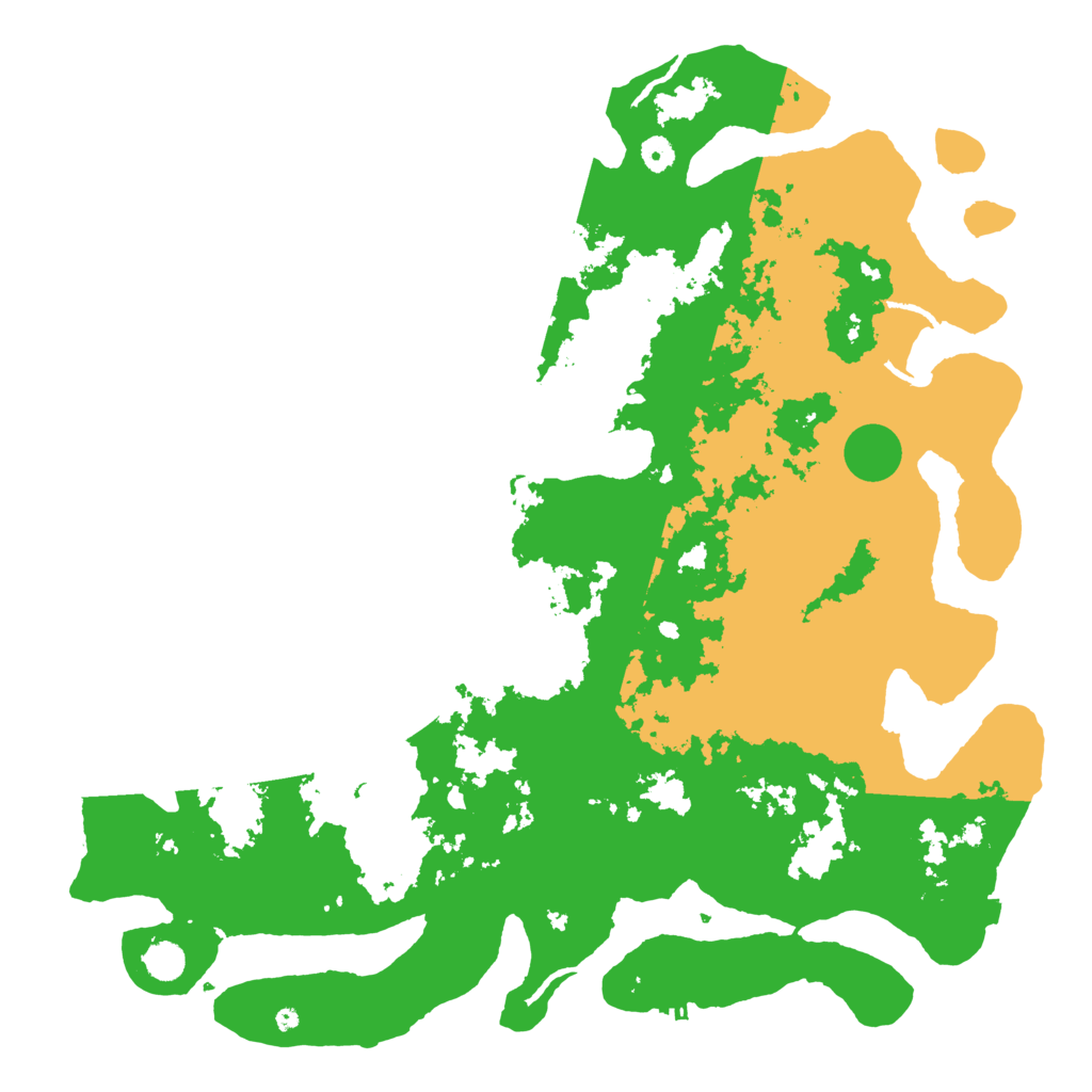 Biome Rust Map: Procedural Map, Size: 5000, Seed: 1510027682