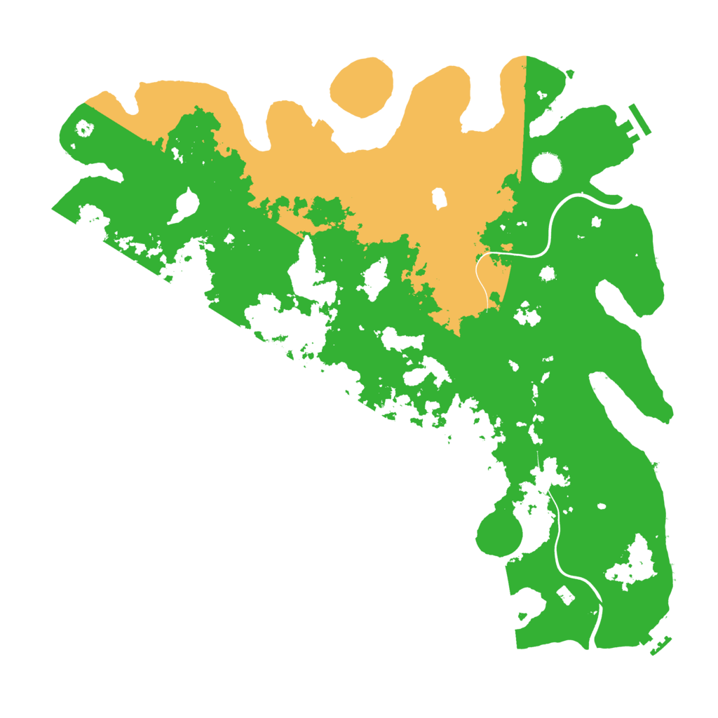 Biome Rust Map: Procedural Map, Size: 4250, Seed: 1172624894