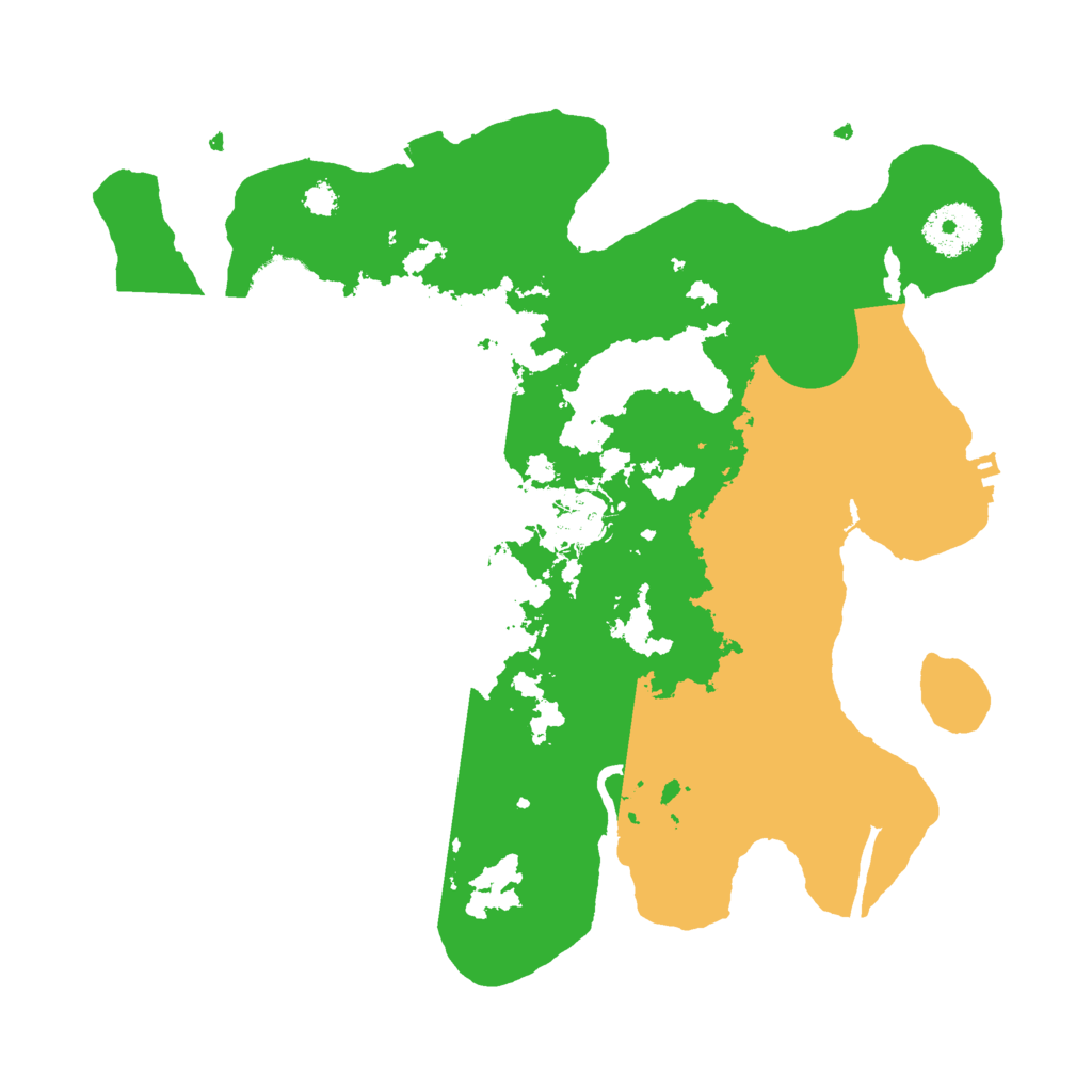 Biome Rust Map: Procedural Map, Size: 3050, Seed: 425562730