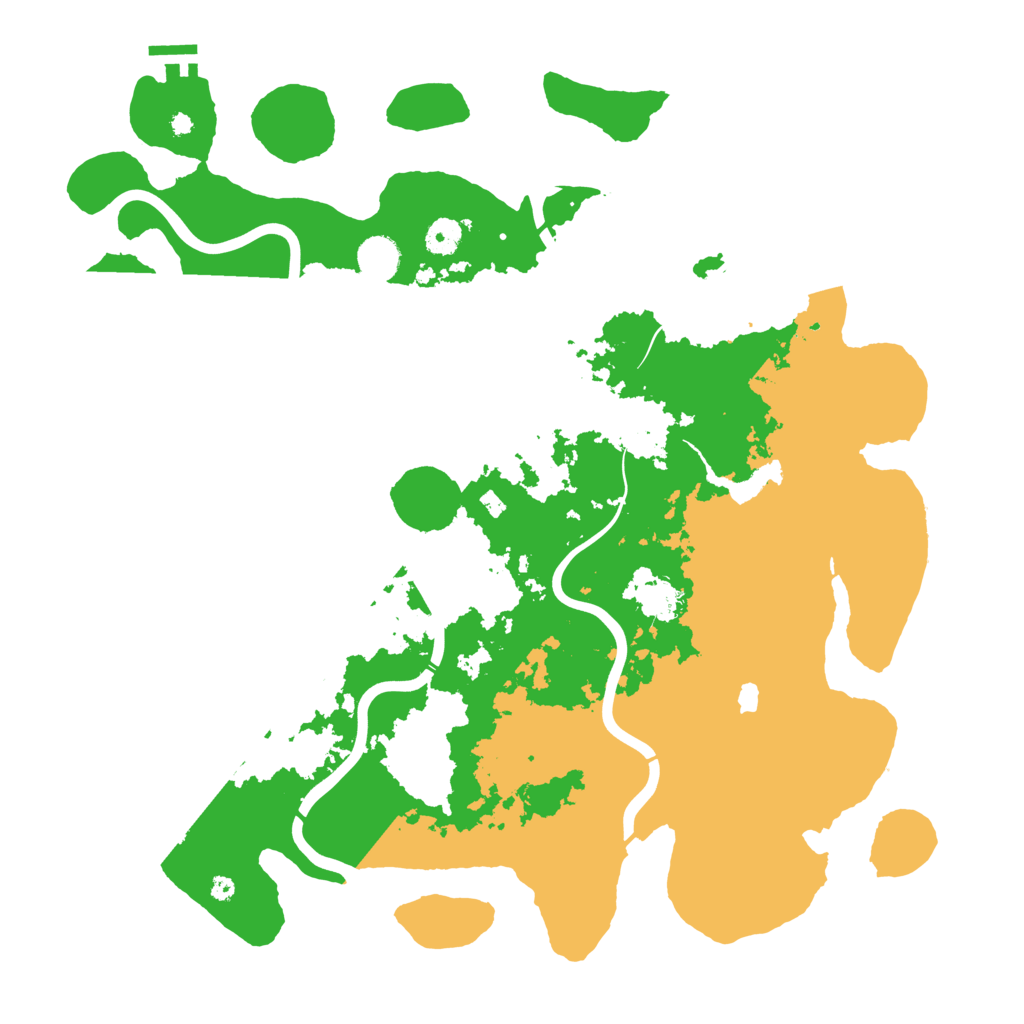 Biome Rust Map: Procedural Map, Size: 4250, Seed: 1280348793