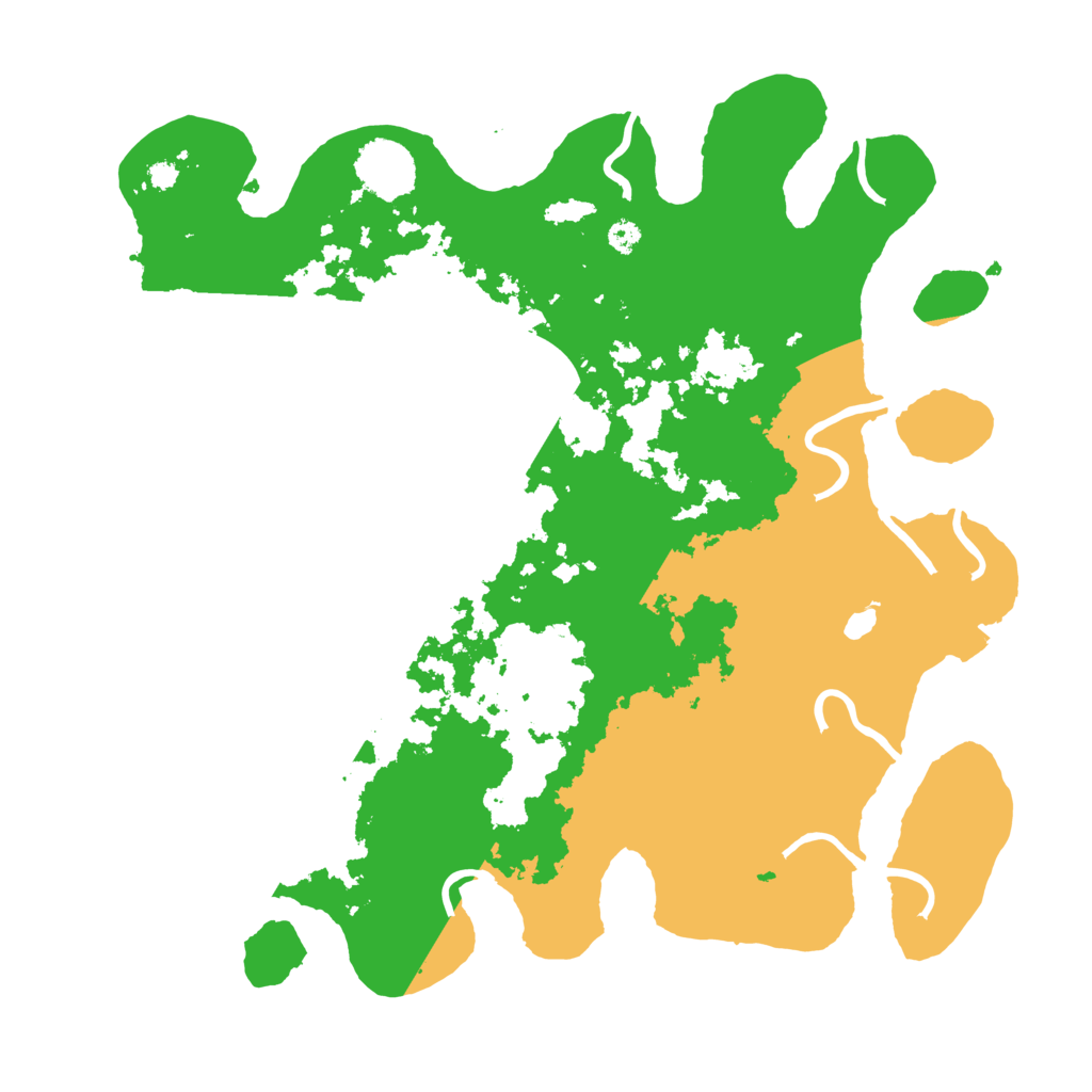 Biome Rust Map: Procedural Map, Size: 3500, Seed: 543136679