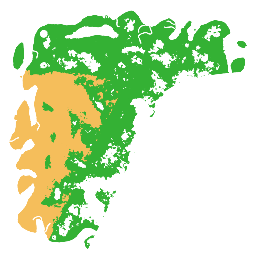 Biome Rust Map: Procedural Map, Size: 6000, Seed: 178198