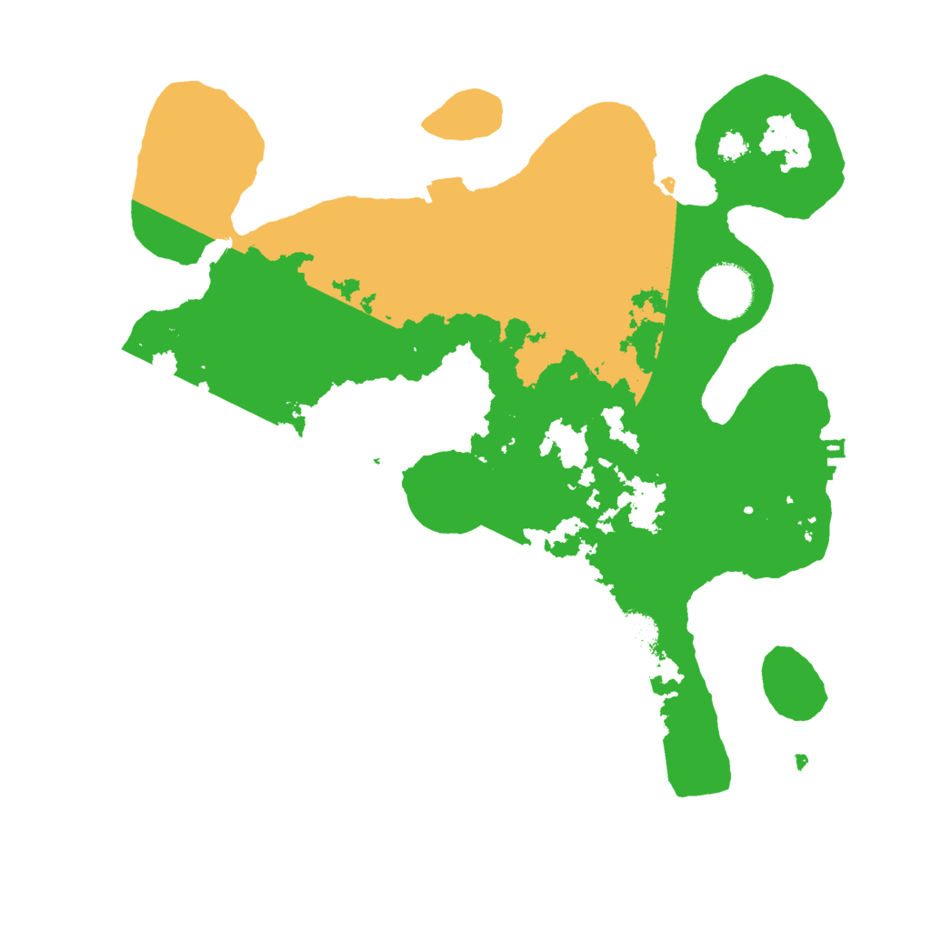 Biome Rust Map: Procedural Map, Size: 3000, Seed: 5403829