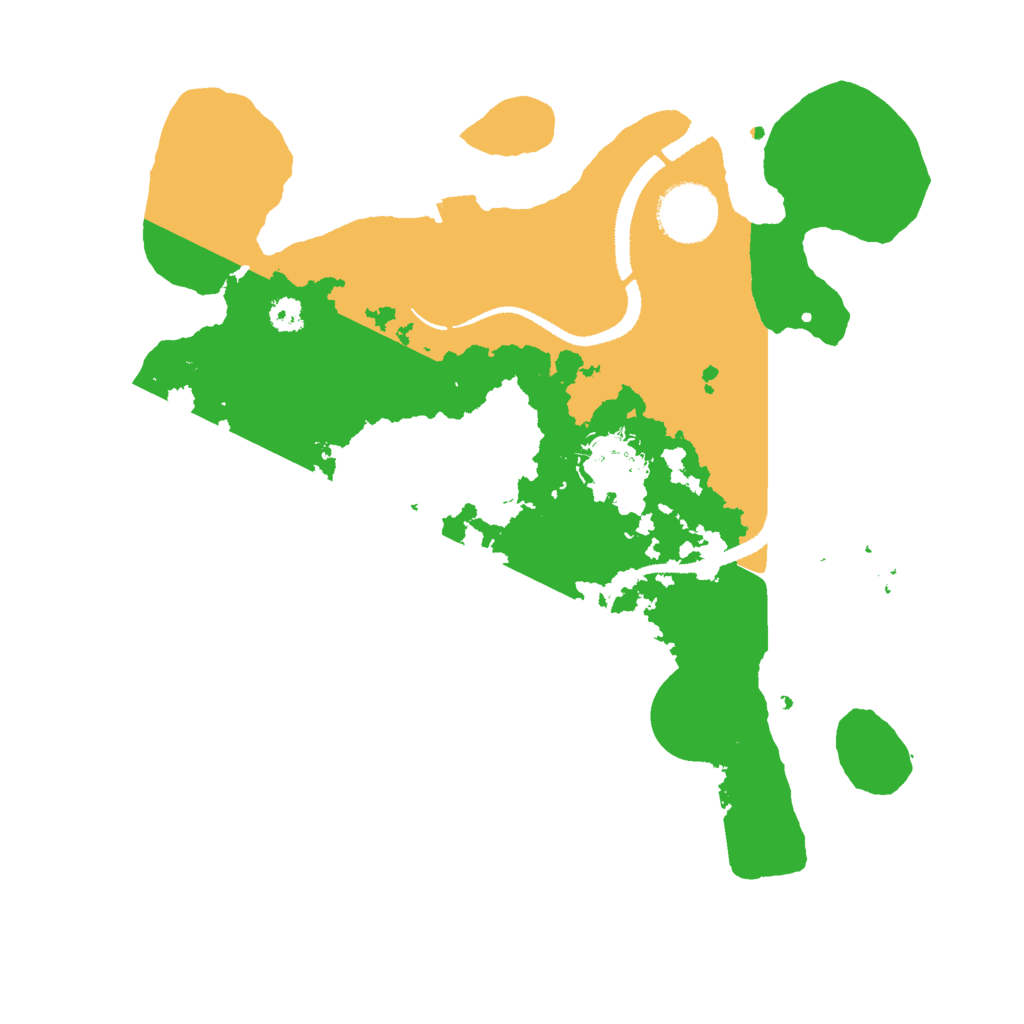Biome Rust Map: Procedural Map, Size: 3000, Seed: 5403829