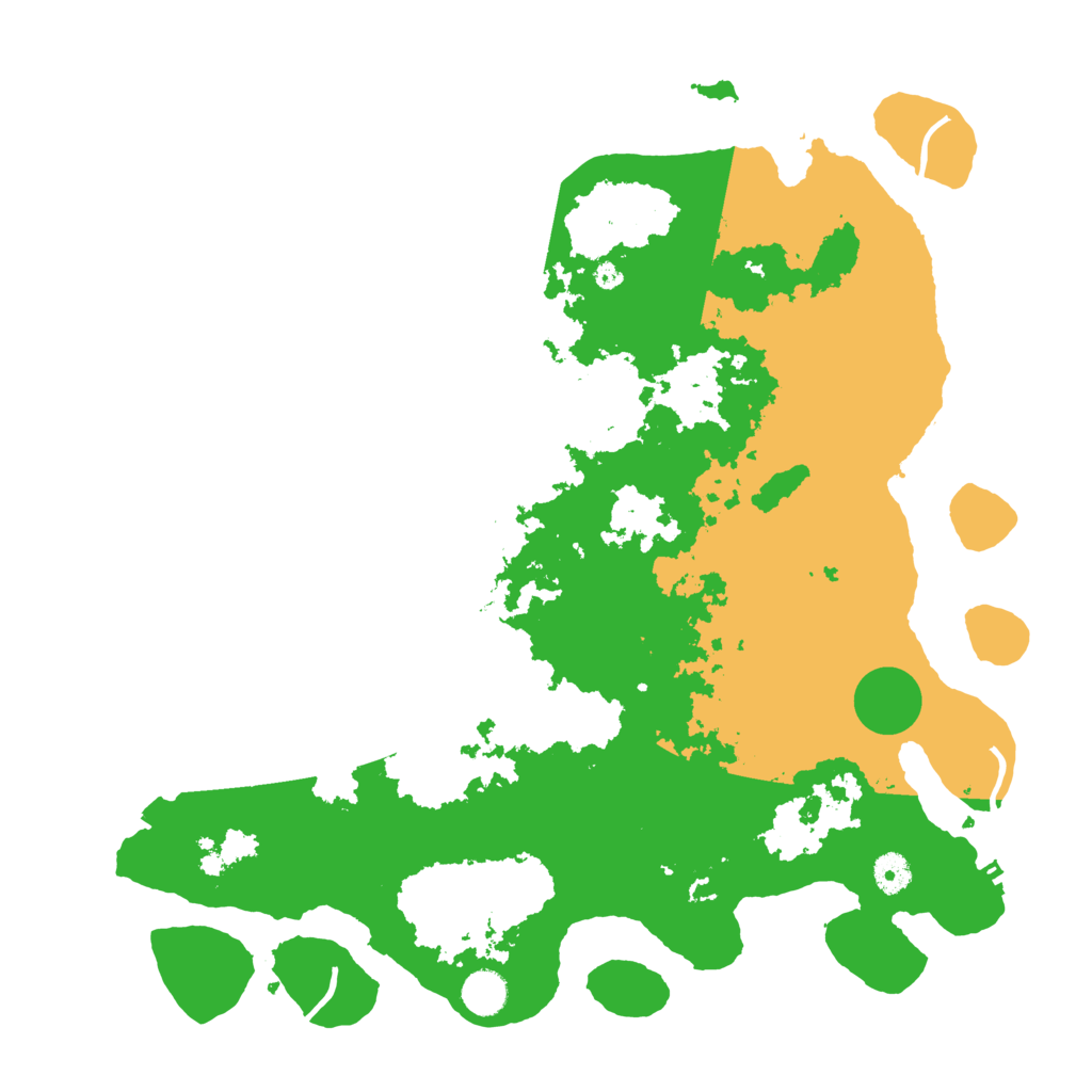 Biome Rust Map: Procedural Map, Size: 4250, Seed: 1145141021