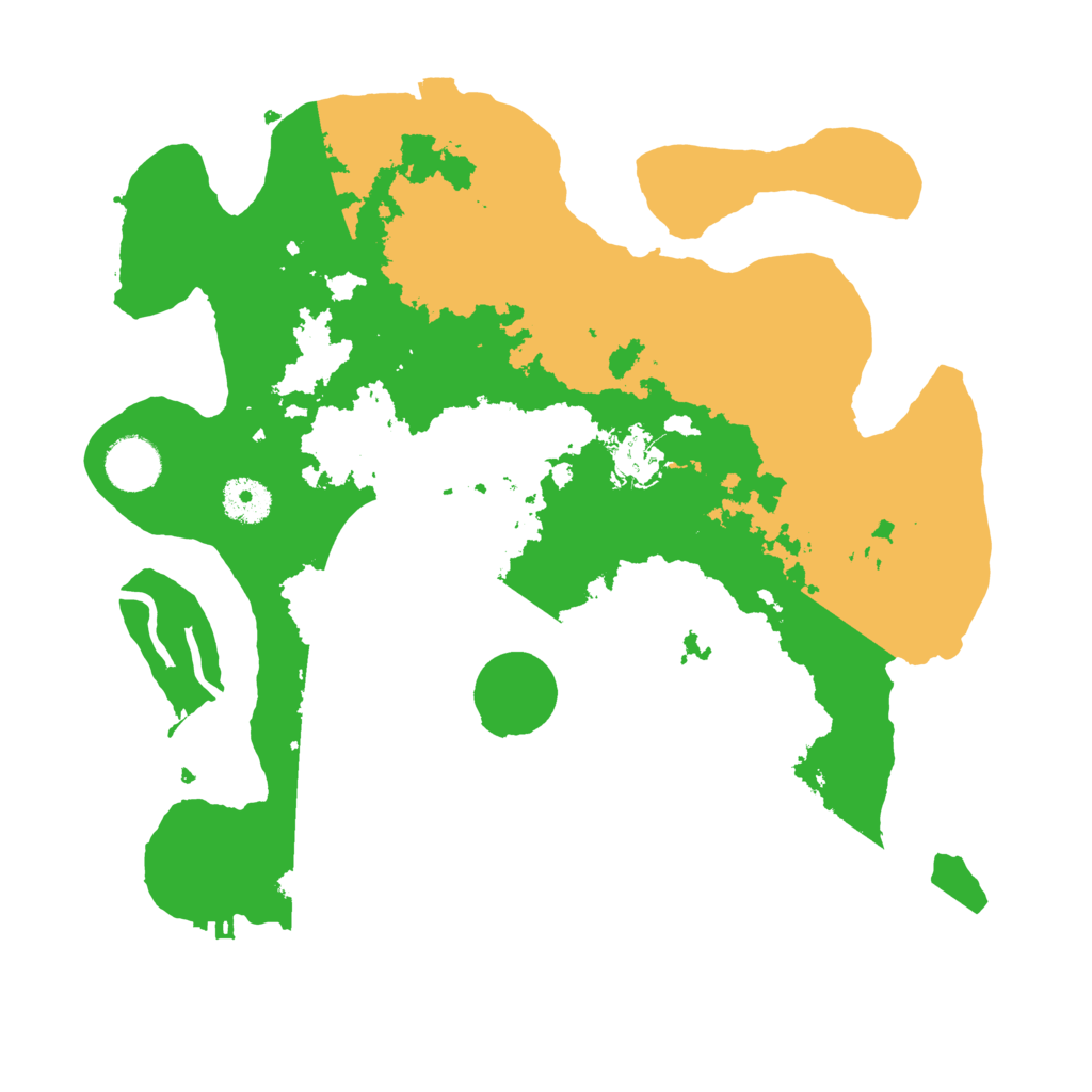 Biome Rust Map: Procedural Map, Size: 3500, Seed: 1170891276