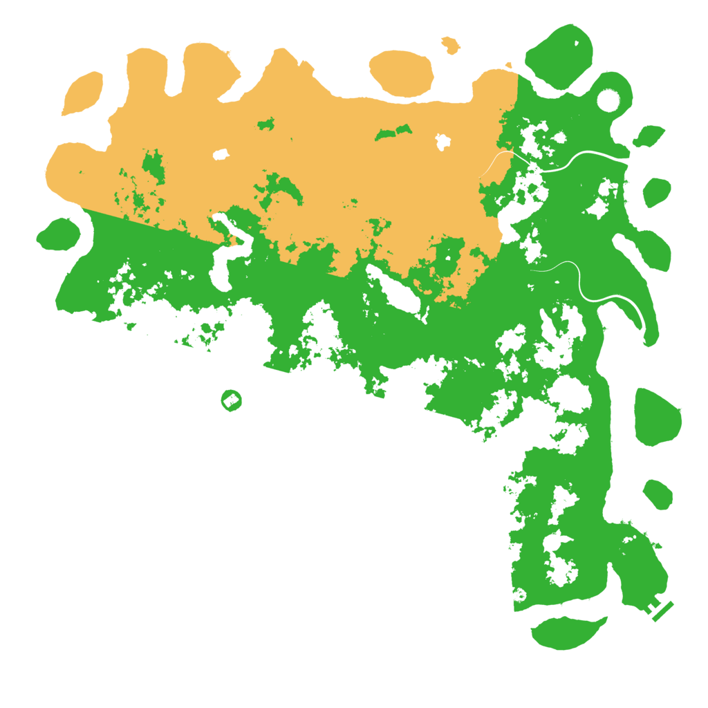 Biome Rust Map: Procedural Map, Size: 5500, Seed: 2132024