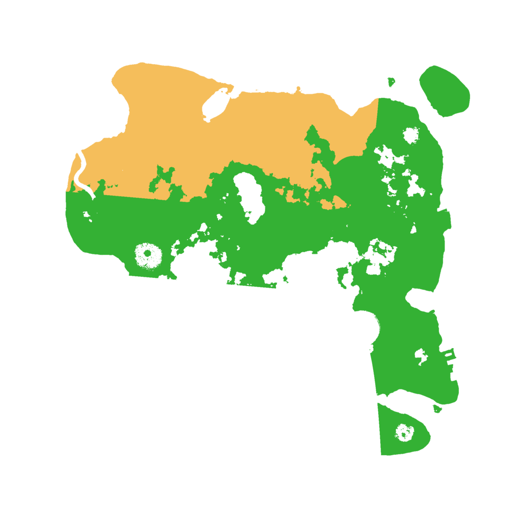 Biome Rust Map: Procedural Map, Size: 3000, Seed: 1606052486