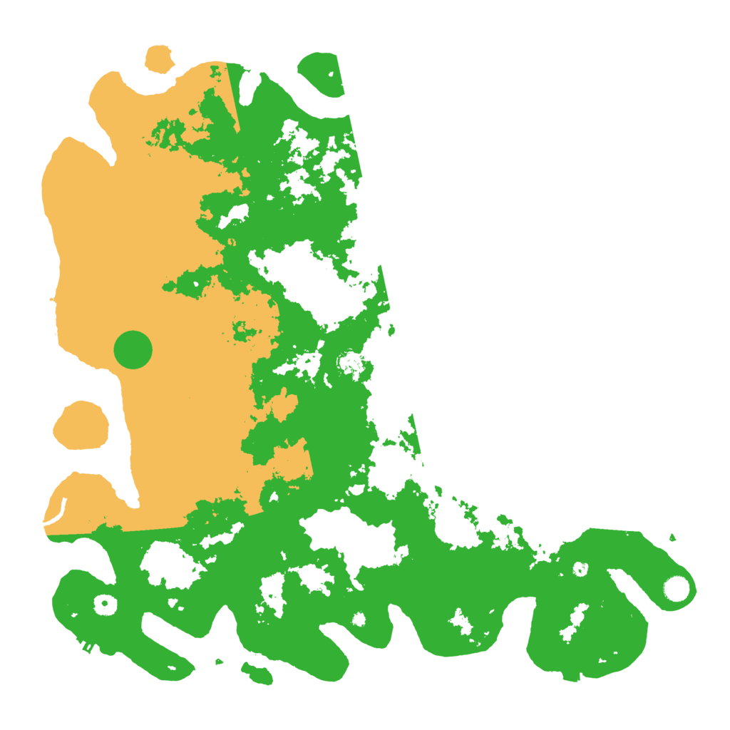 Biome Rust Map: Procedural Map, Size: 5000, Seed: 7654