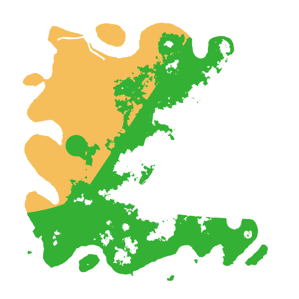 Biome Rust Map: Procedural Map, Size: 3700, Seed: 763405282