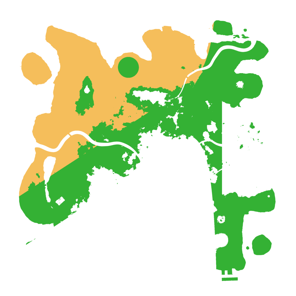 Biome Rust Map: Procedural Map, Size: 3750, Seed: 933926