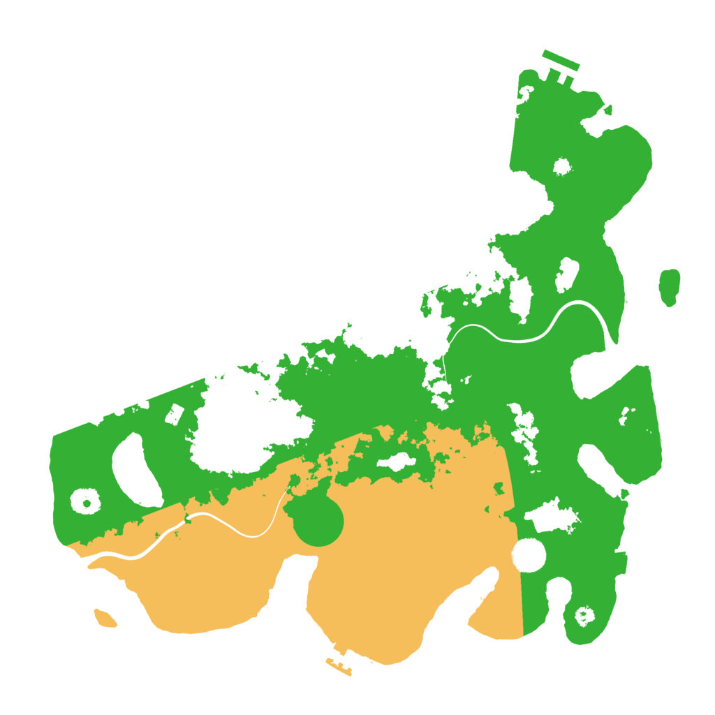 Biome Rust Map: Procedural Map, Size: 3750, Seed: 2933859