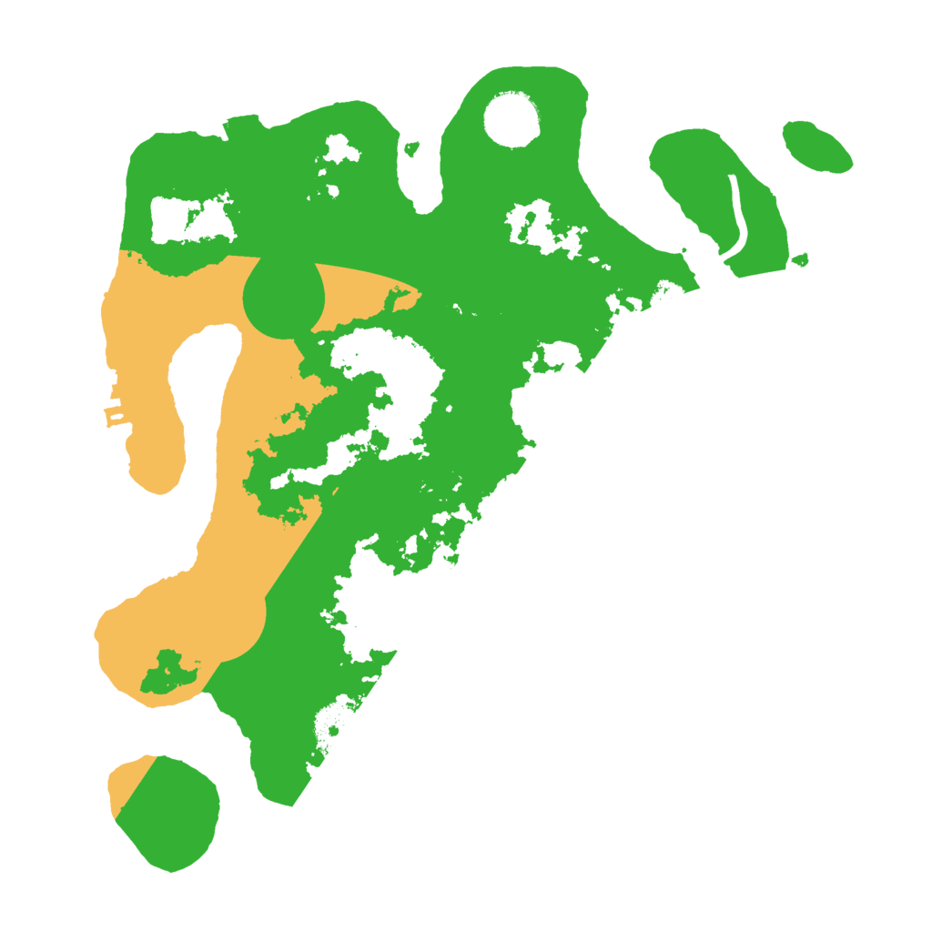 Biome Rust Map: Procedural Map, Size: 3000, Seed: 1009818259