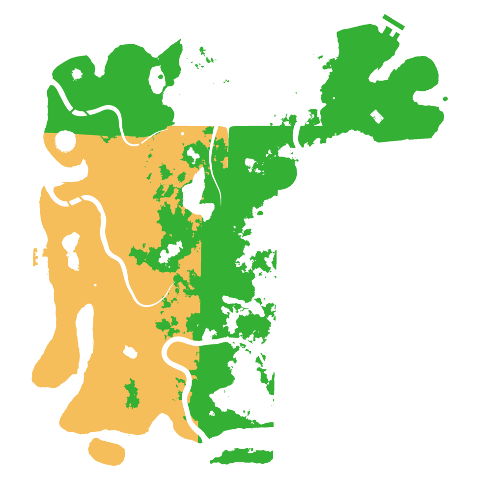 Biome Rust Map: Procedural Map, Size: 4250, Seed: 601195340