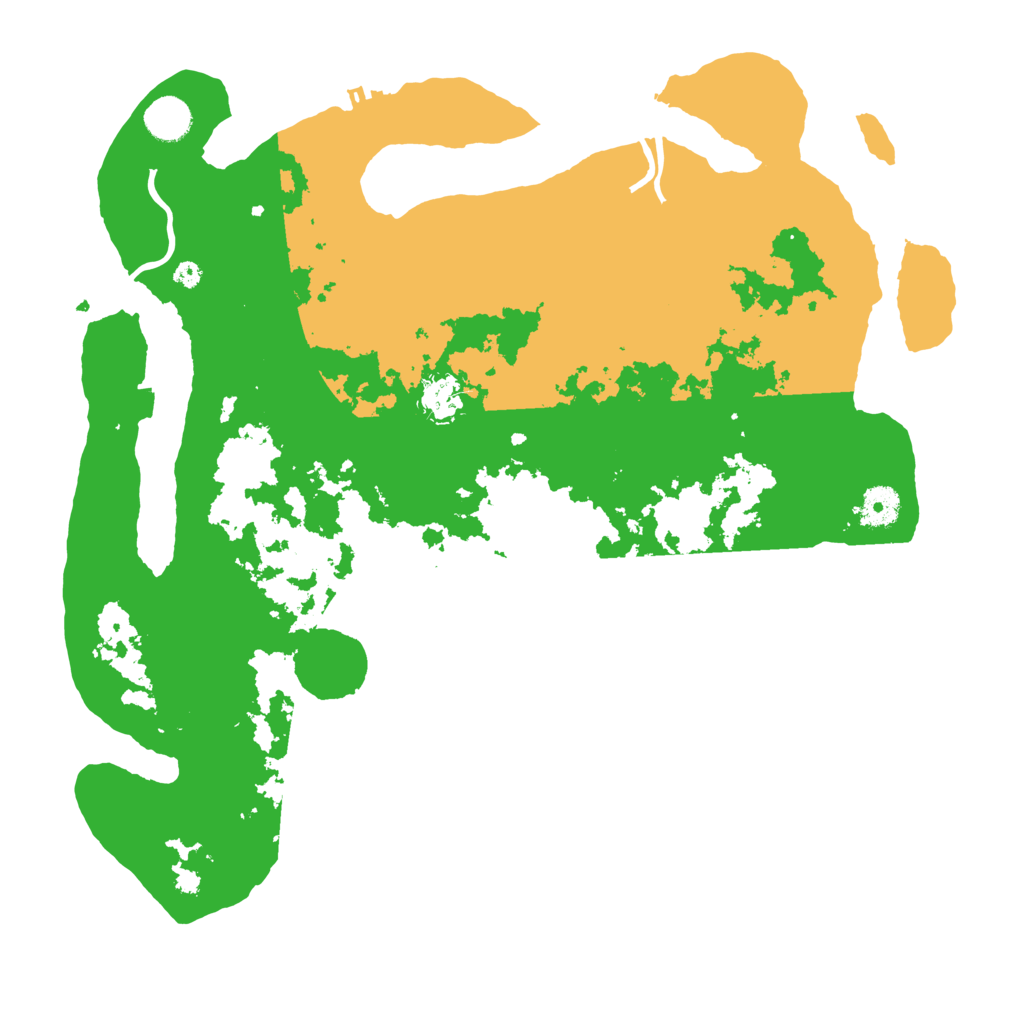 Biome Rust Map: Procedural Map, Size: 4000, Seed: 48614735