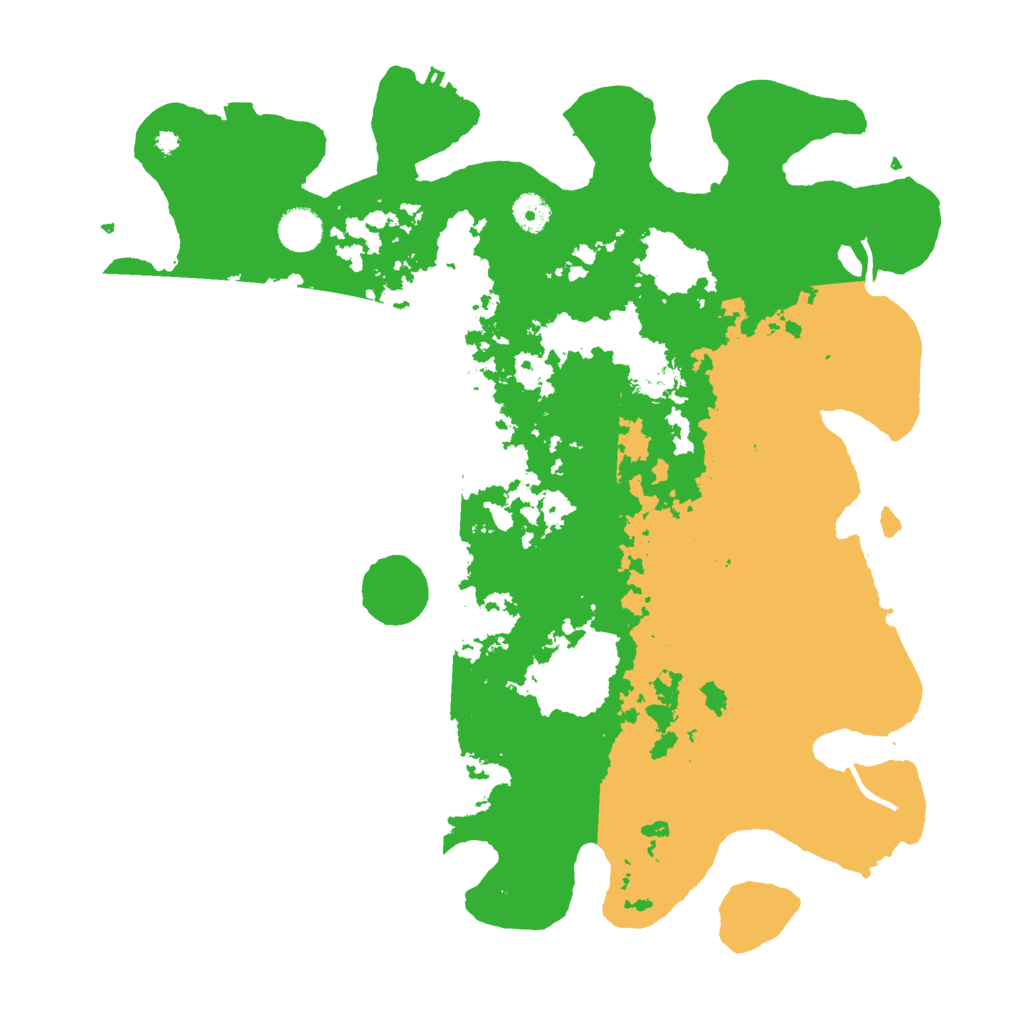 Biome Rust Map: Procedural Map, Size: 4100, Seed: 55626