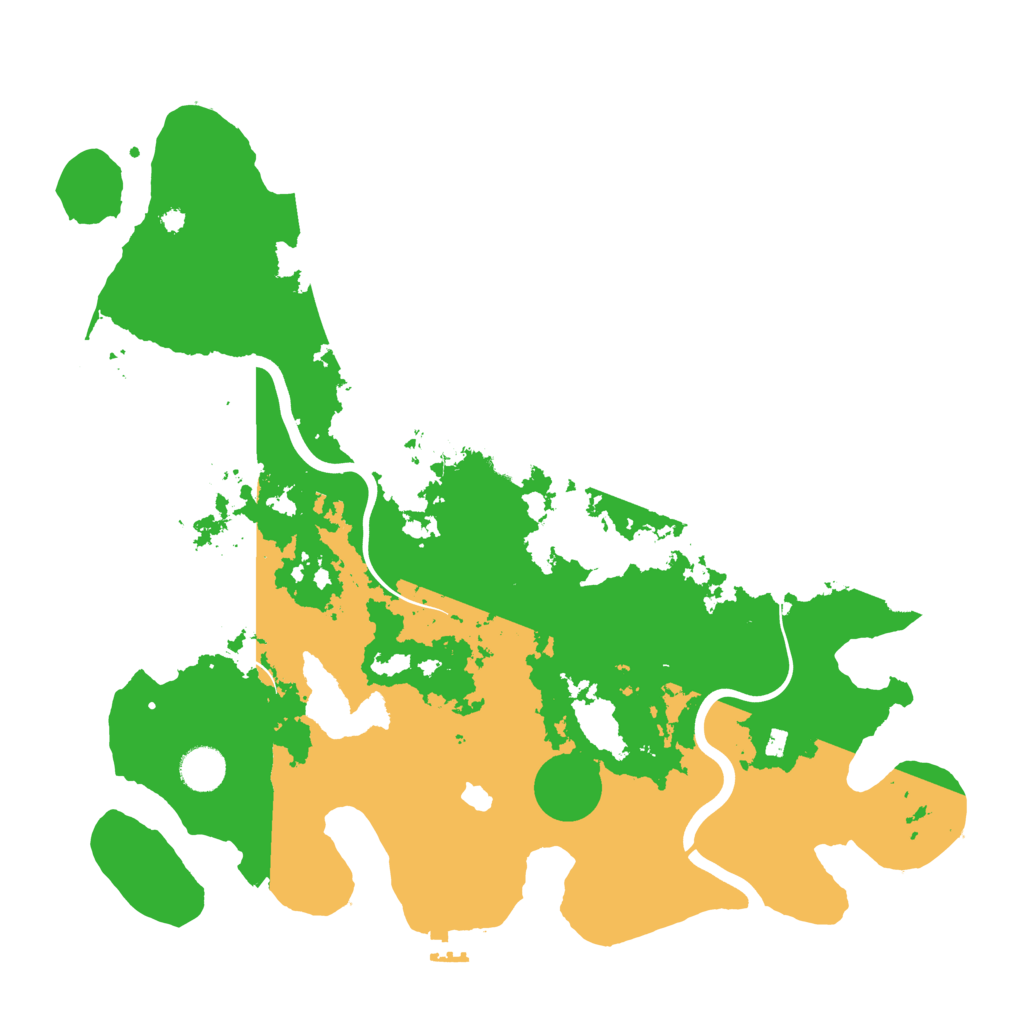 Biome Rust Map: Procedural Map, Size: 4000, Seed: 879894984