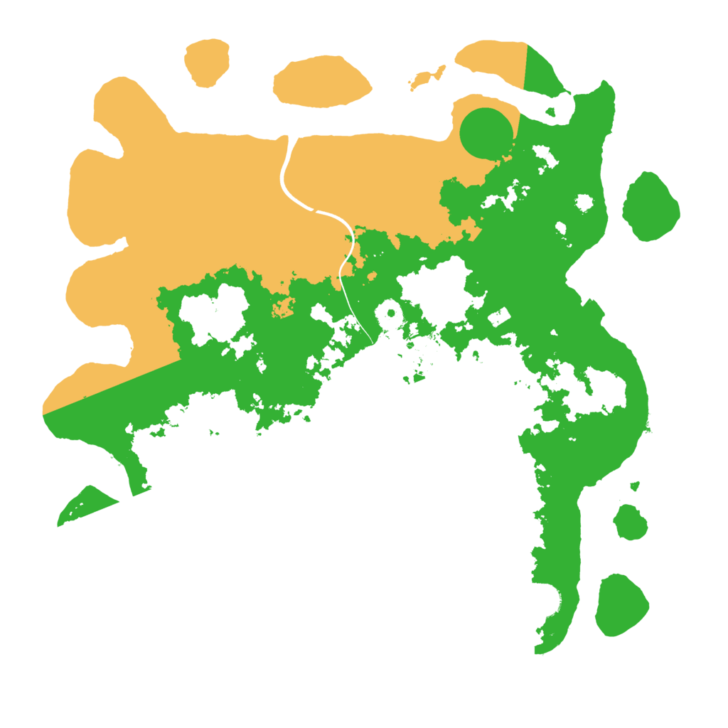 Biome Rust Map: Procedural Map, Size: 3750, Seed: 697648126